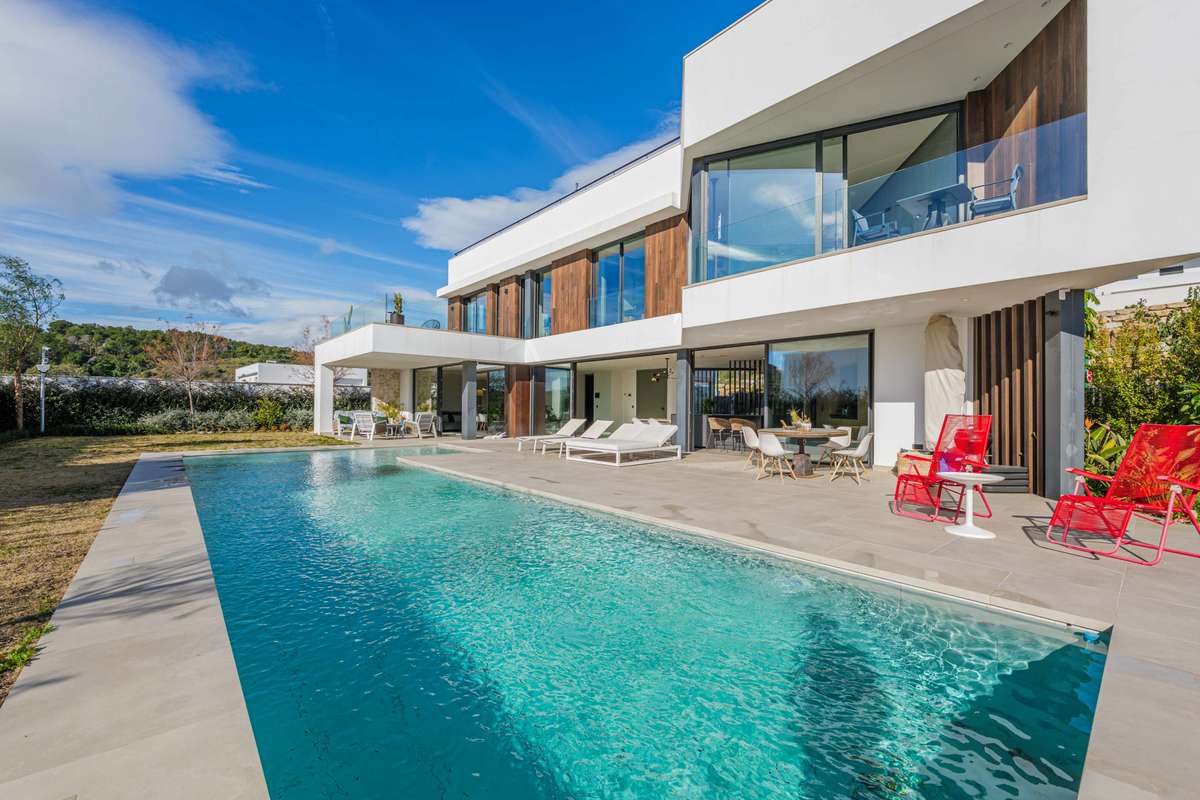 Villa con vistas al mar en Málaga