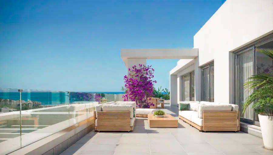 Penthouse of 2 bedrooms