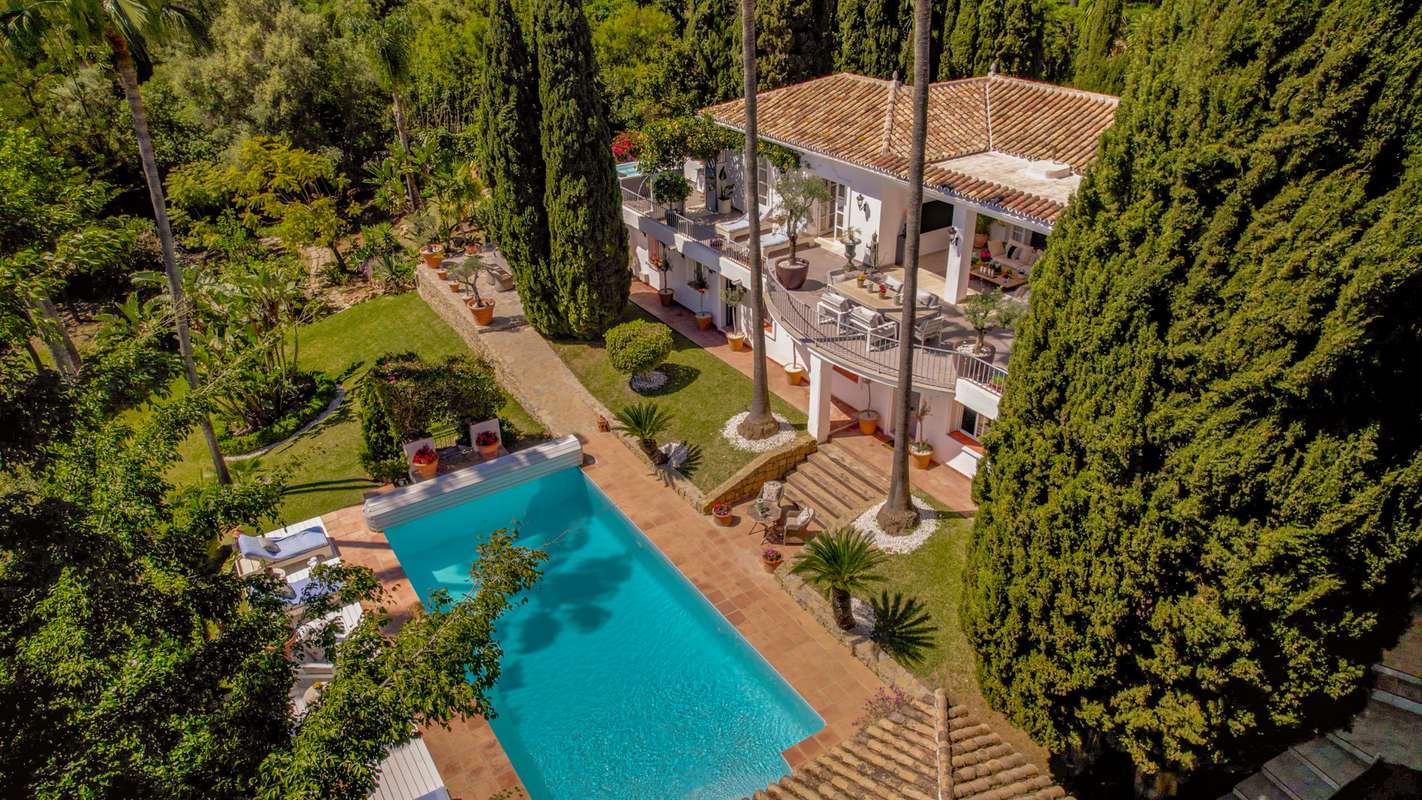 Villa con vistas al mar en Benahavís