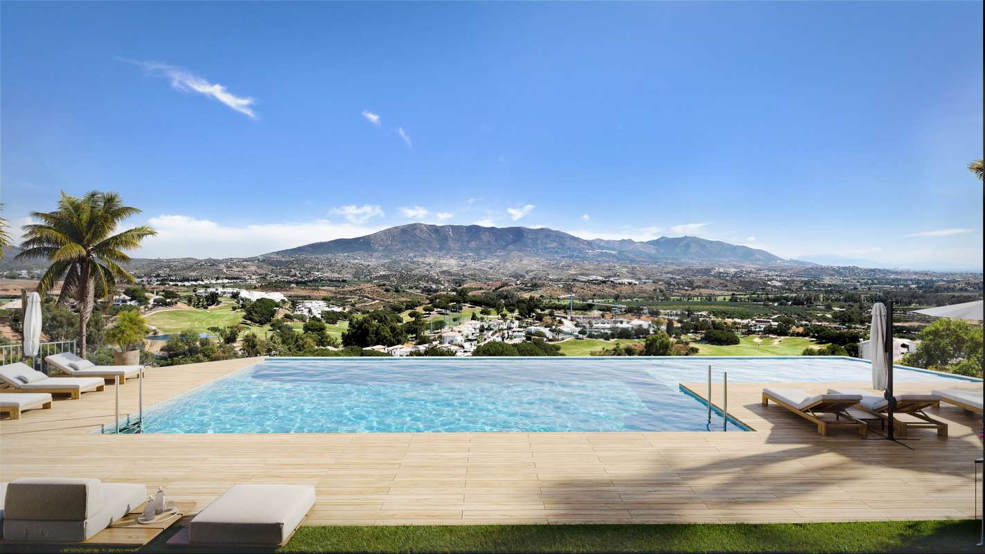 Sea view penthouse in Mijas