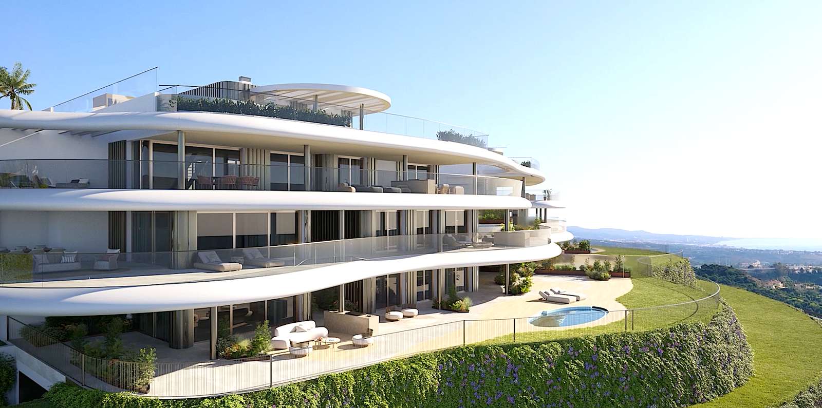 Apartamento con vistas al mar en Benahavís