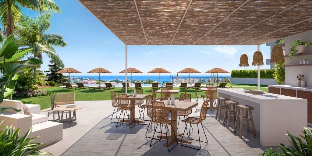 Apartamento con terraza en Mijas