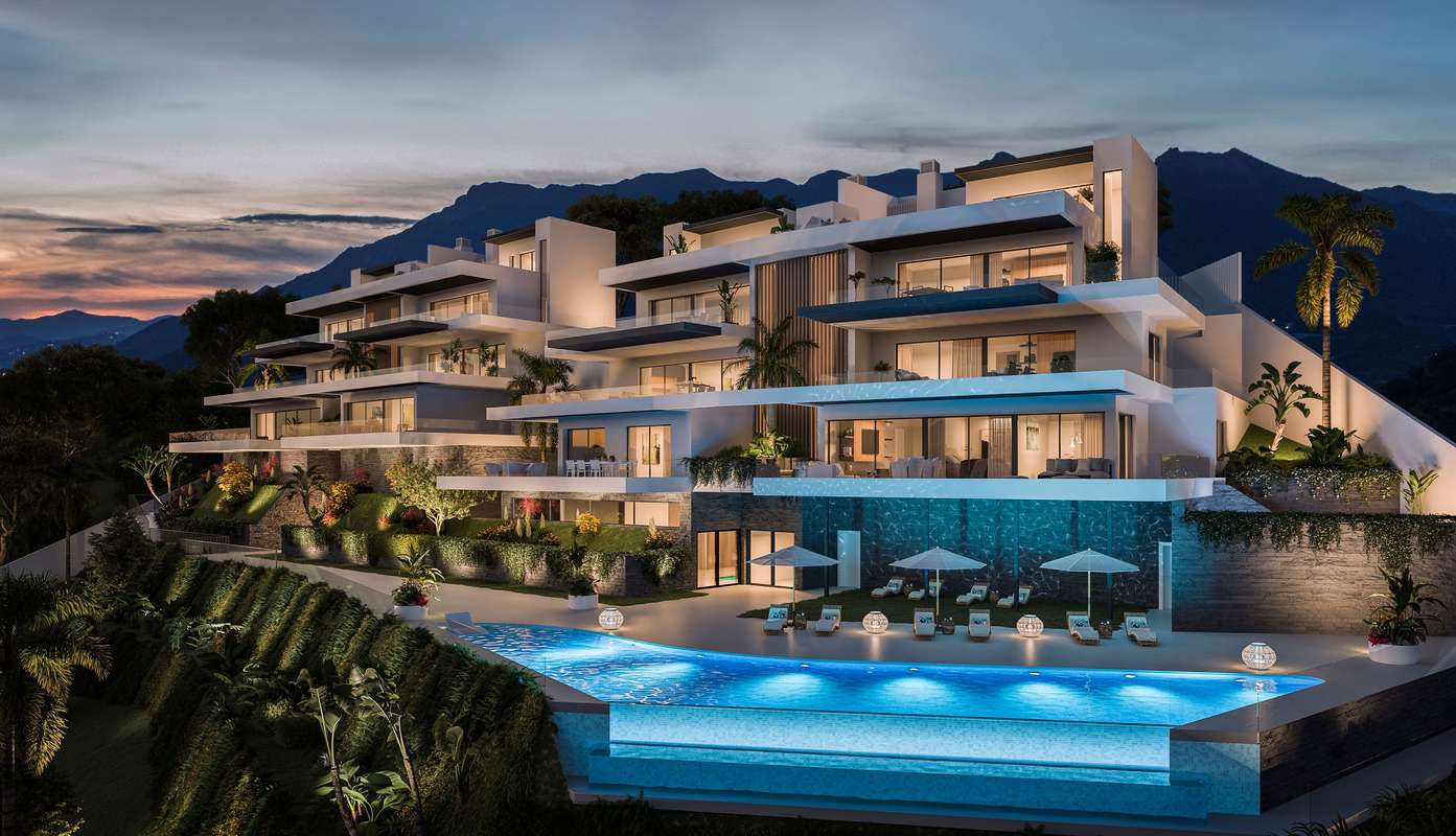 Apartment with sea view in Torrox