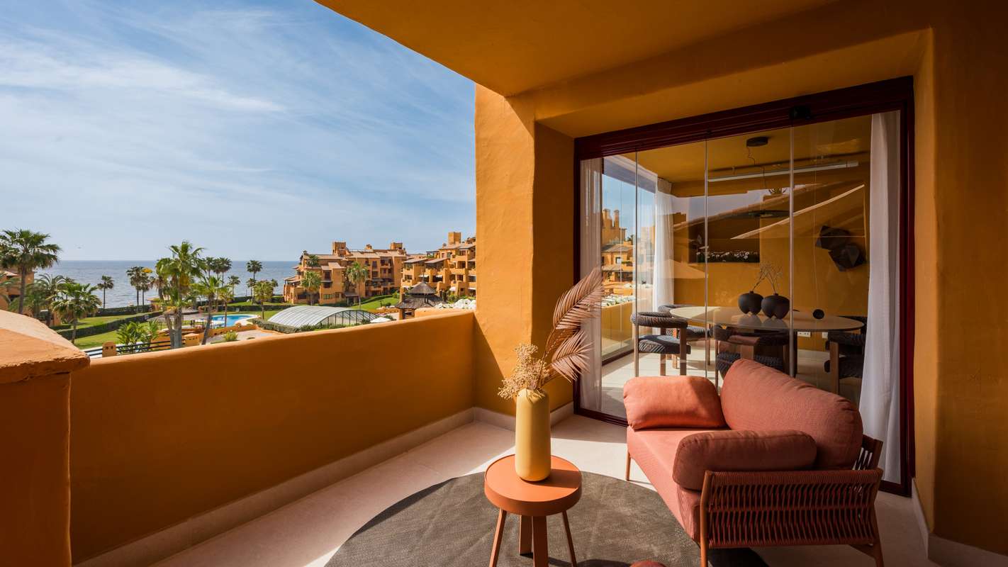 Apartamento con vistas al mar en Estepona