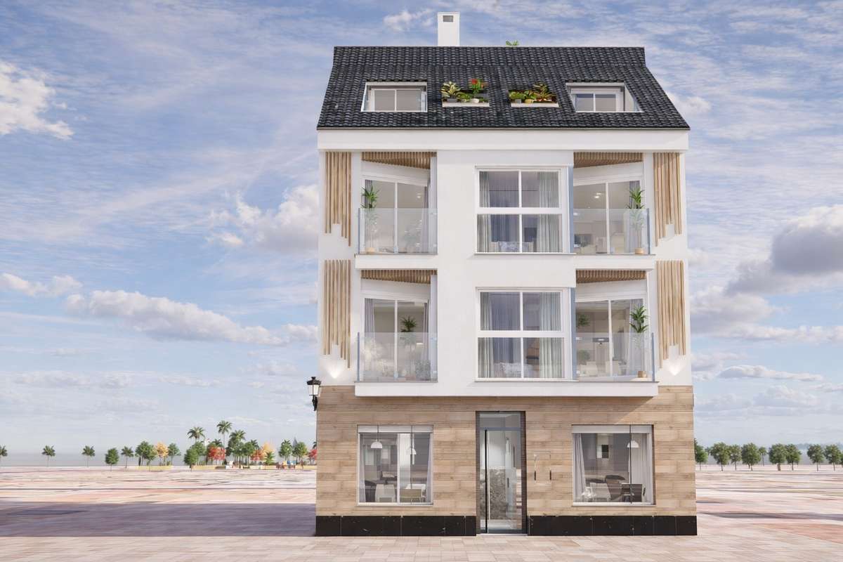 Building of 12 bedrooms