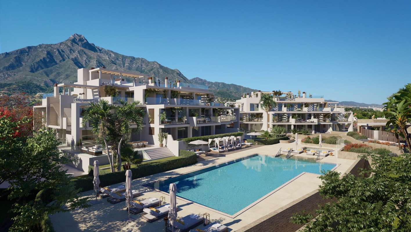 Penthouse with private pool in Marbella