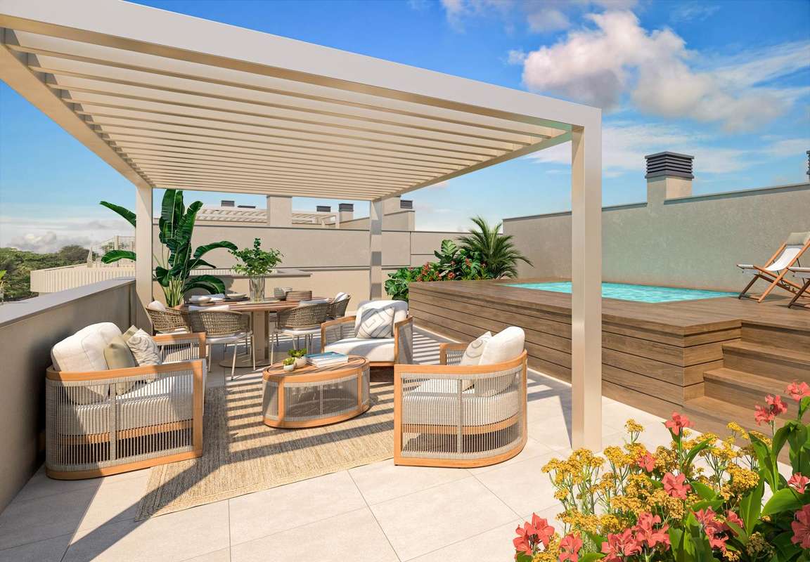 Penthouse of 3 bedrooms