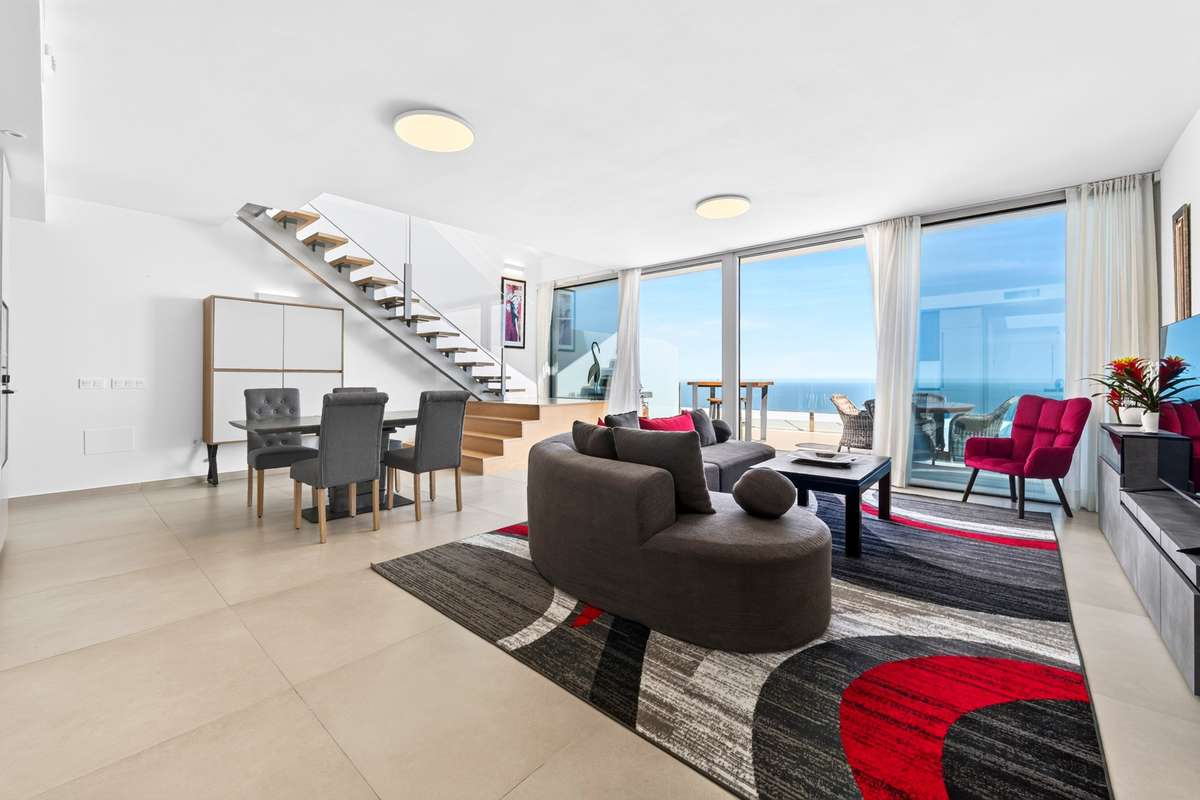Sea view property in Benalmádena