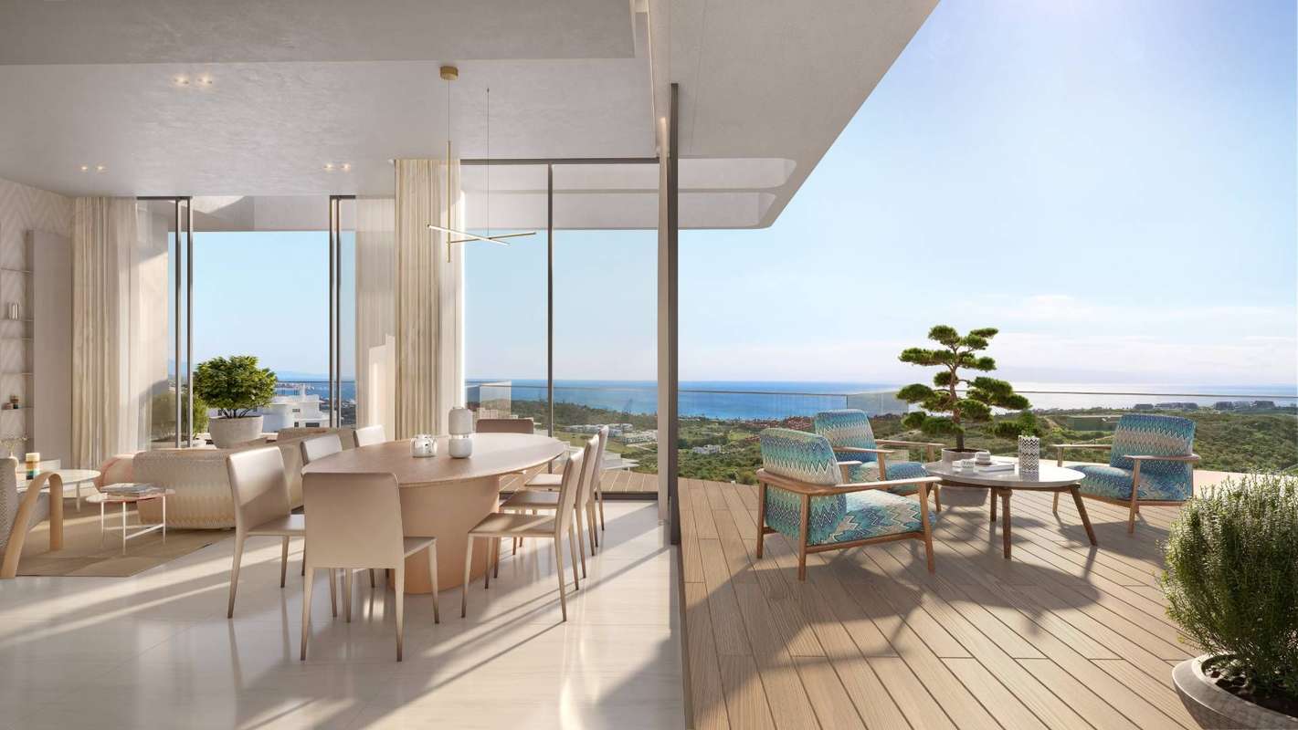 Apartamento cerca de campo de golf en Casares