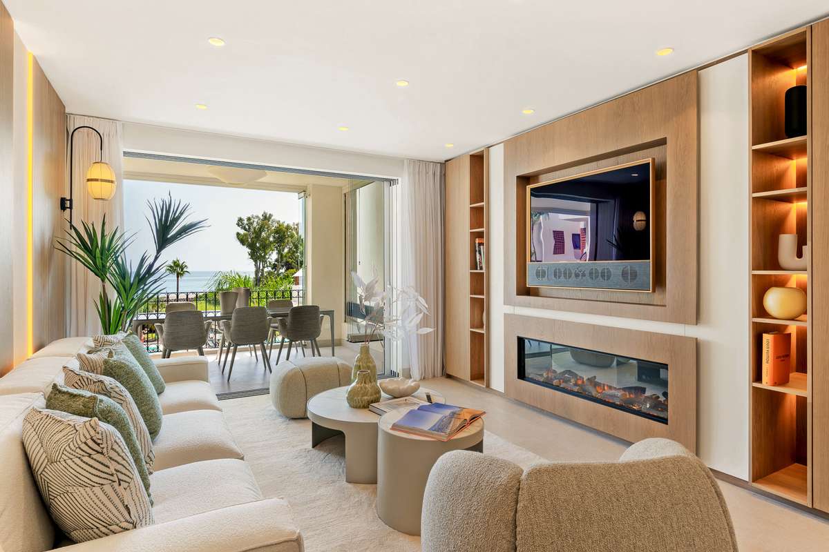 Apartamento en primera línea de playa en Estepona