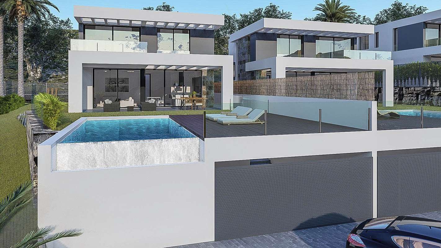 Villa con vistas al mar en Mijas