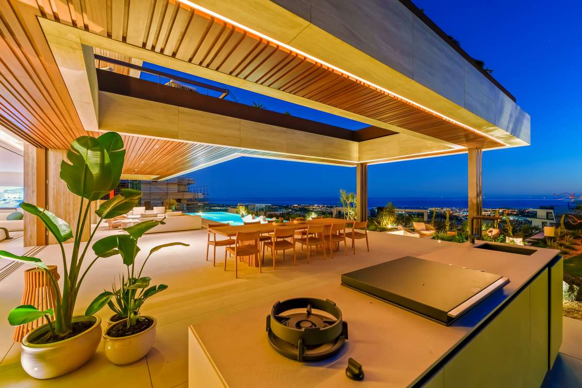 Villa con vistas al mar en Benahavís