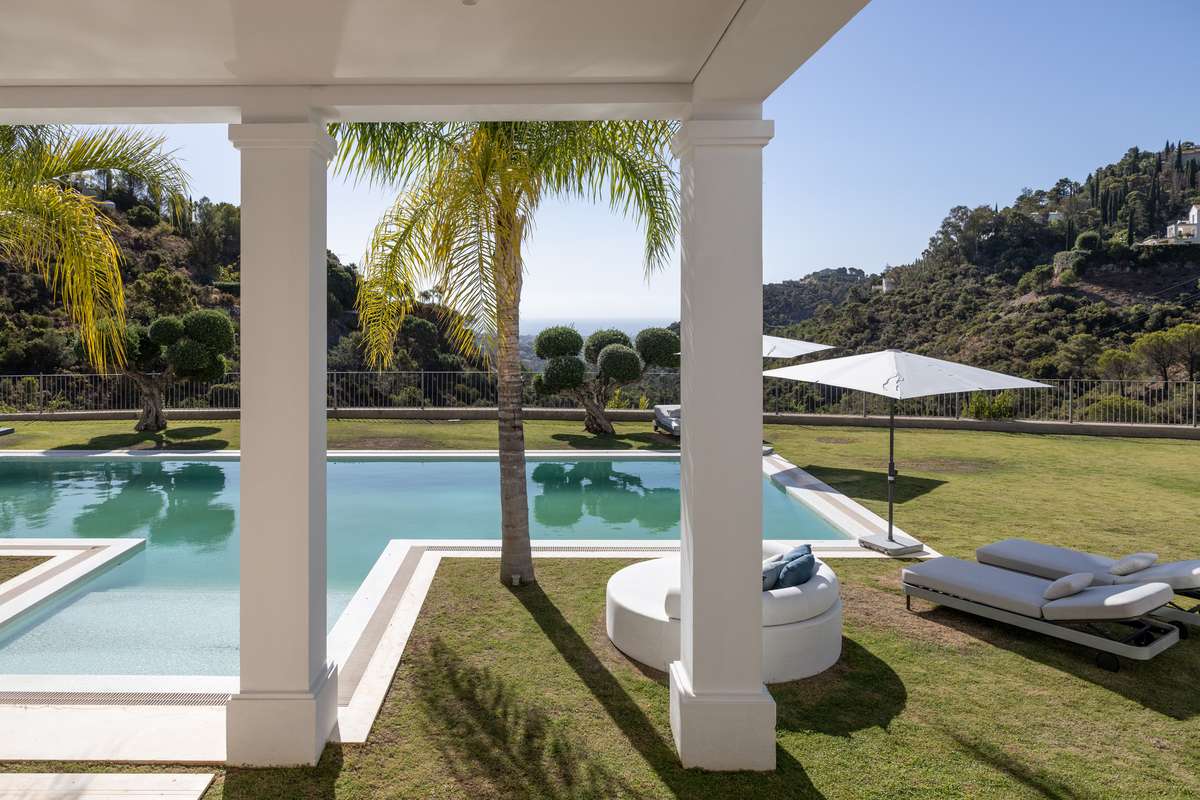 Villa con vistas al mar en Benahavís