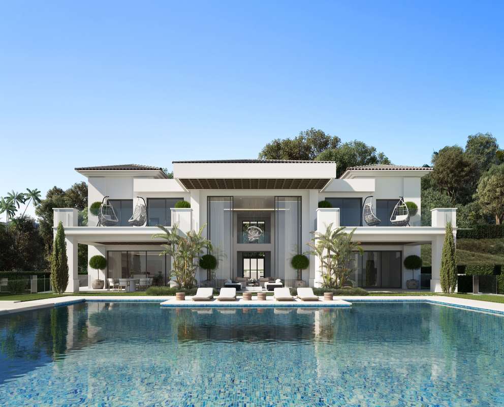 Villa con vistas al golf en Benahavís