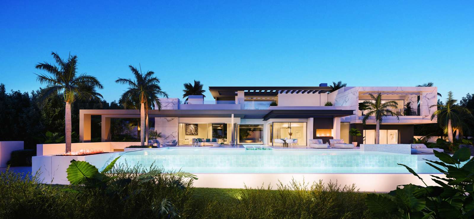 Villa with sea view in Benahavís