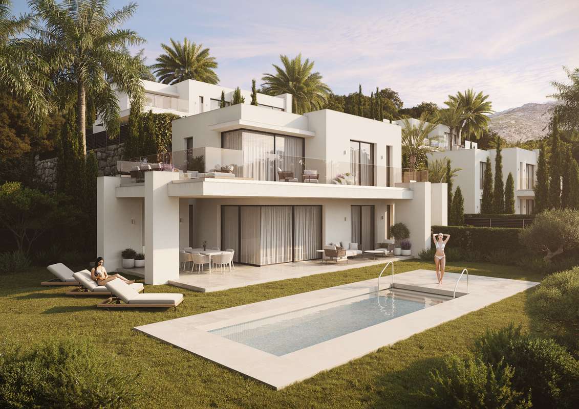 Sea view villa in Mijas