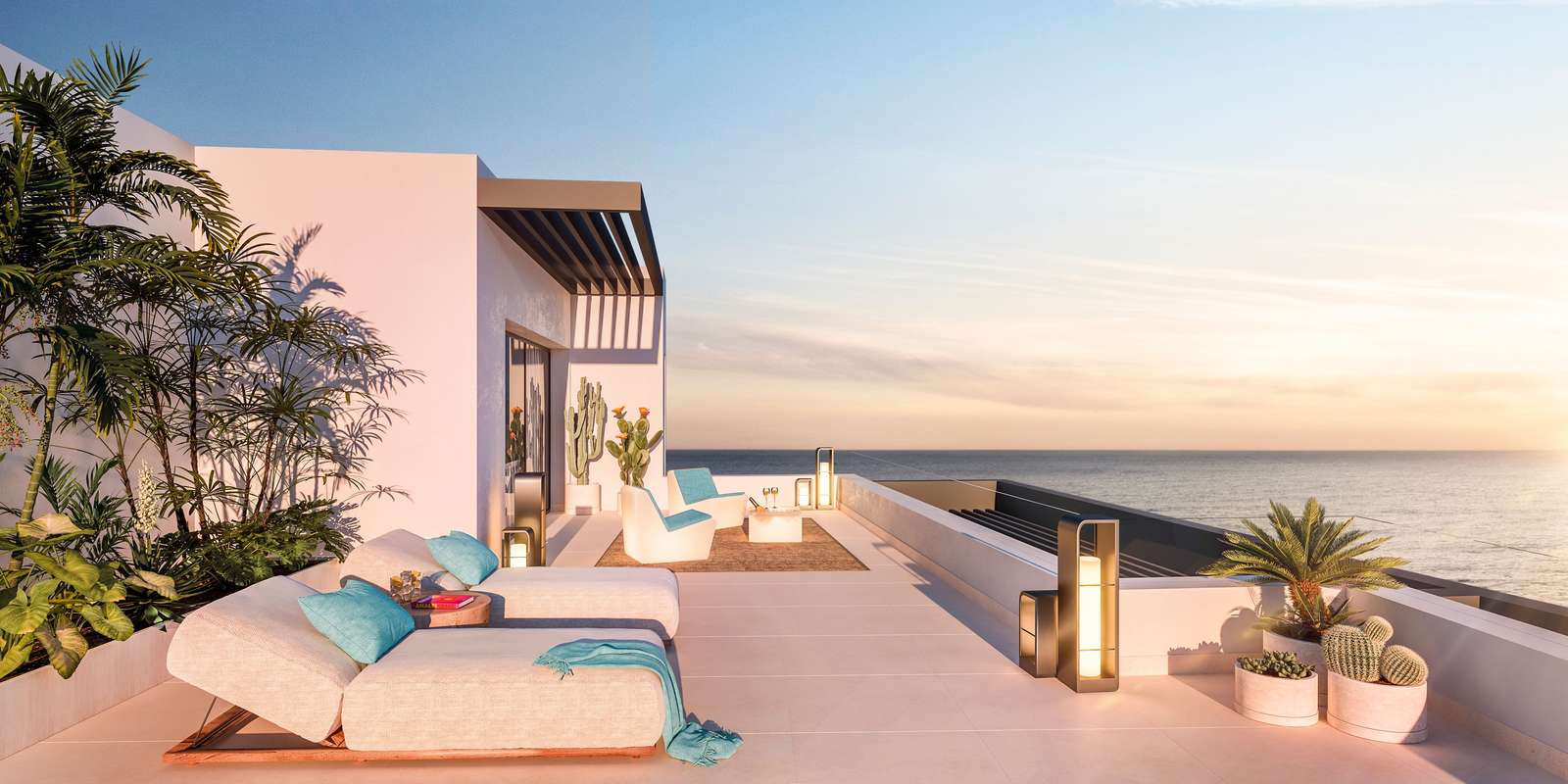 Apartment with sea view in Torrox