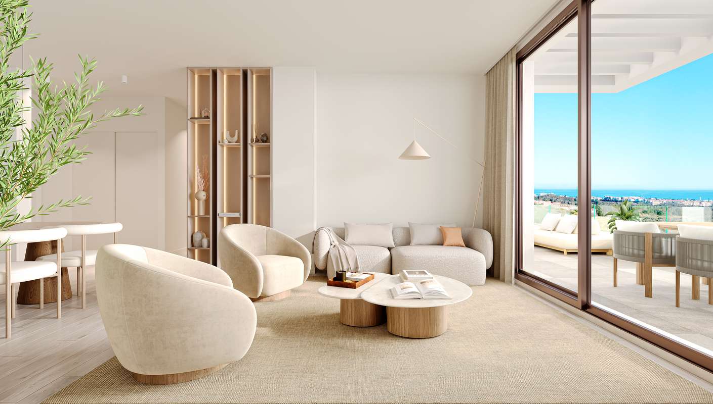 Apartment with a view in Mijas