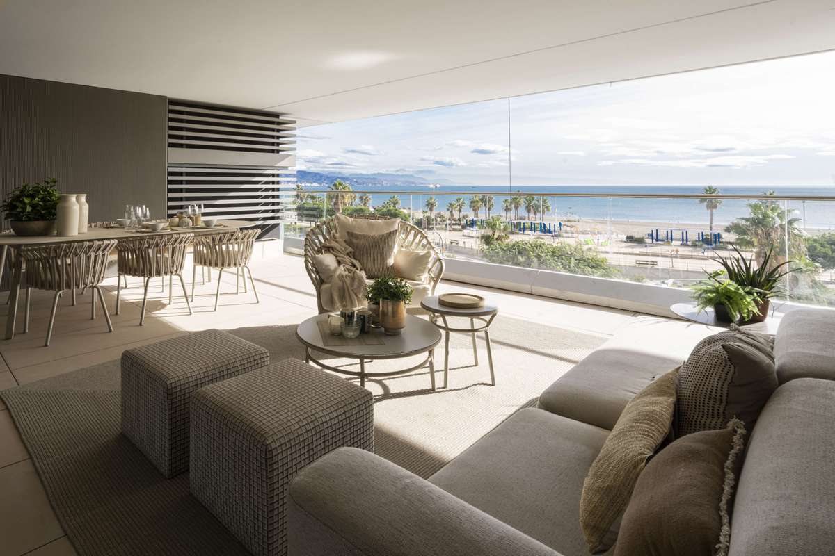 Sea view property in Malaga