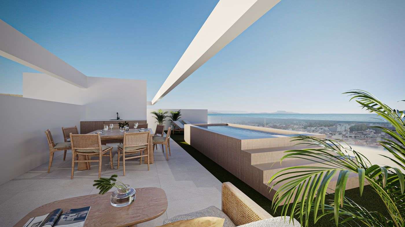 Apartamento con terrazas en Marbella