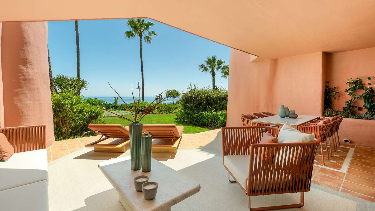 Apartamento con vistas al mar en Estepona