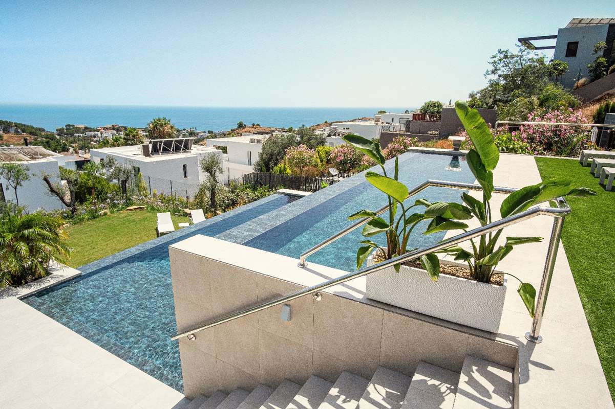 Villa with sea view in Mijas