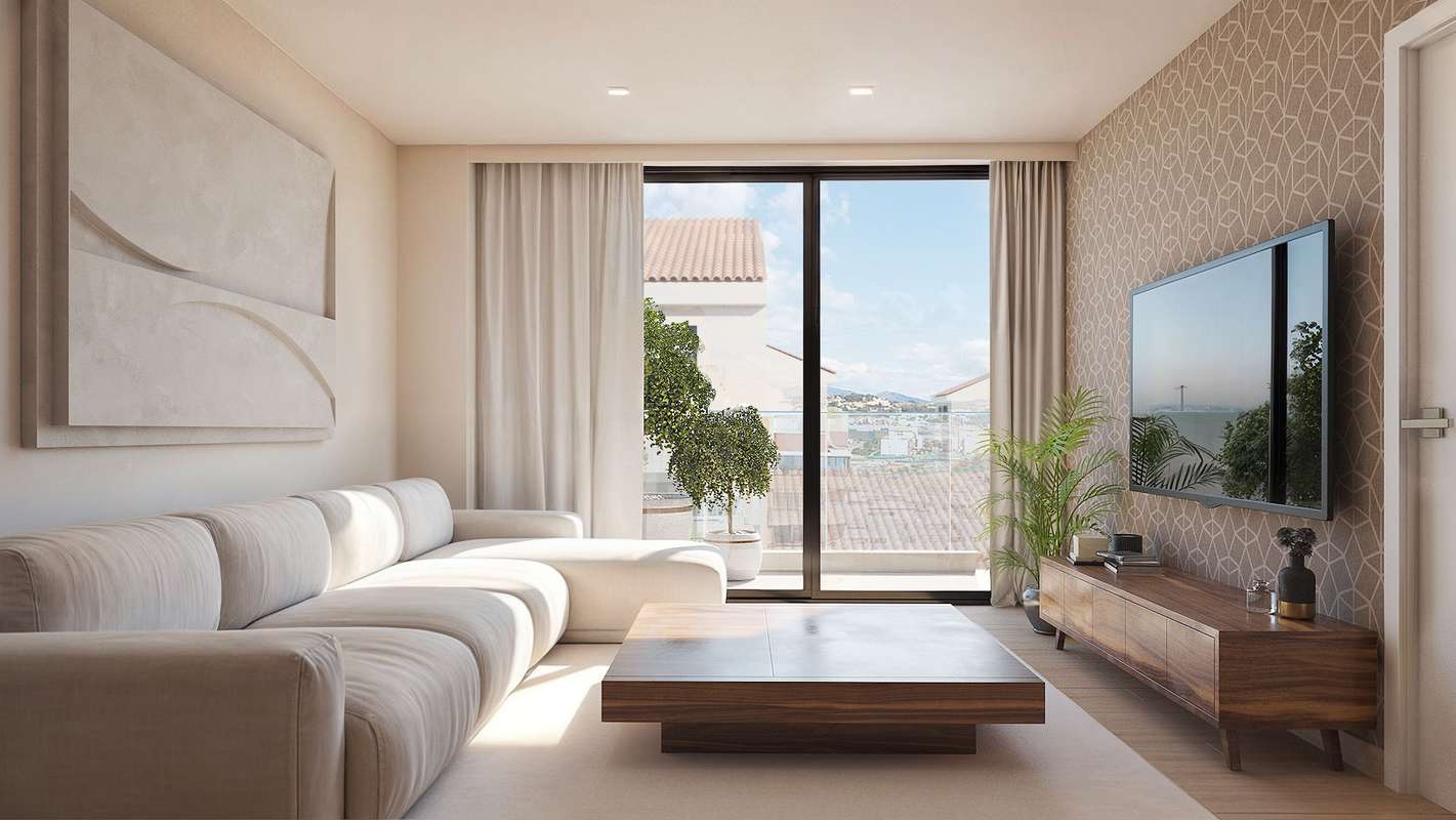 Apartamento con balcón en Fuengirola