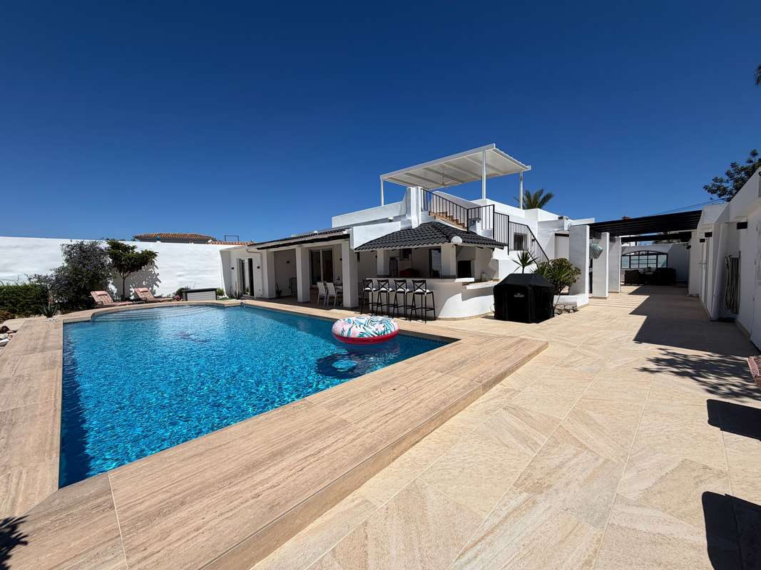 Villa con vistas al mar en Benalmádena