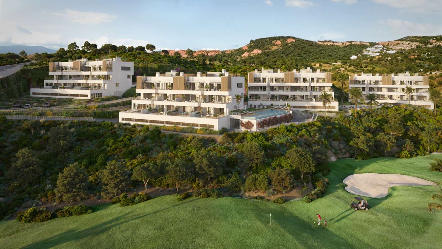 Sea view apartment in Mijas