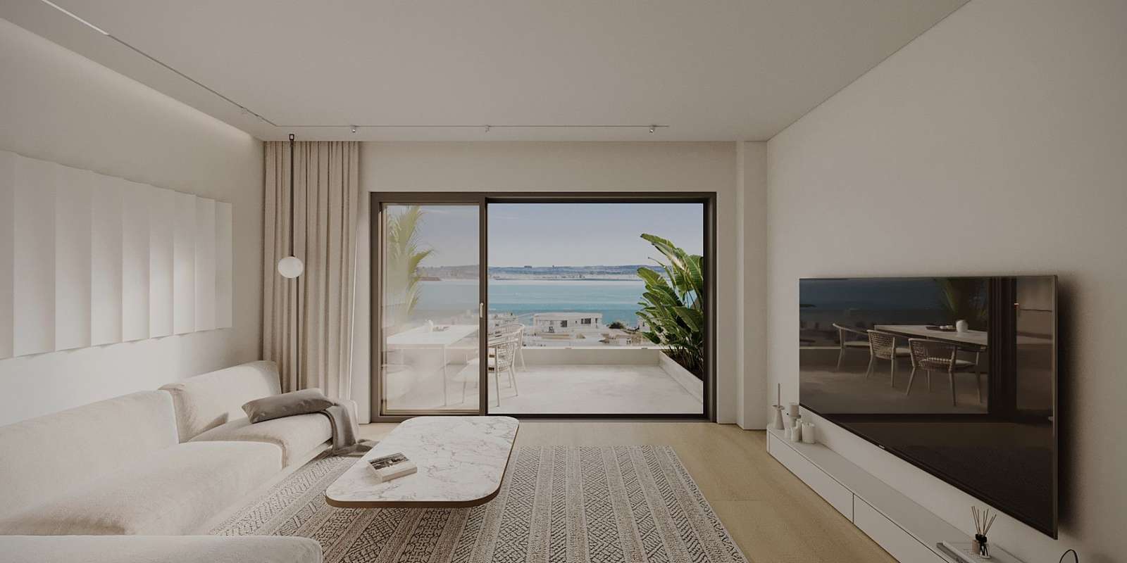 Apartamento con vistas al mar en Mijas