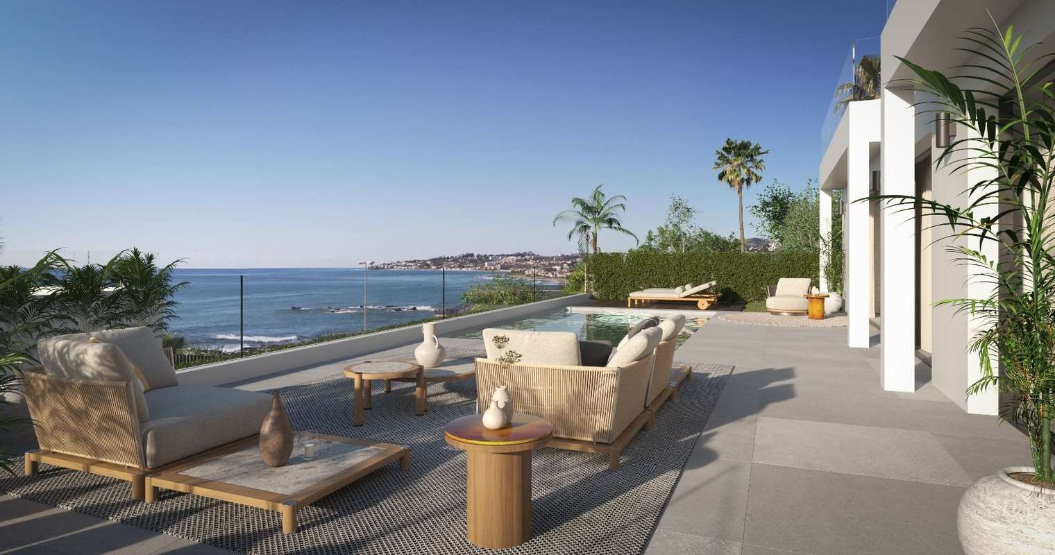 Villa con vistas al mar en Mijas