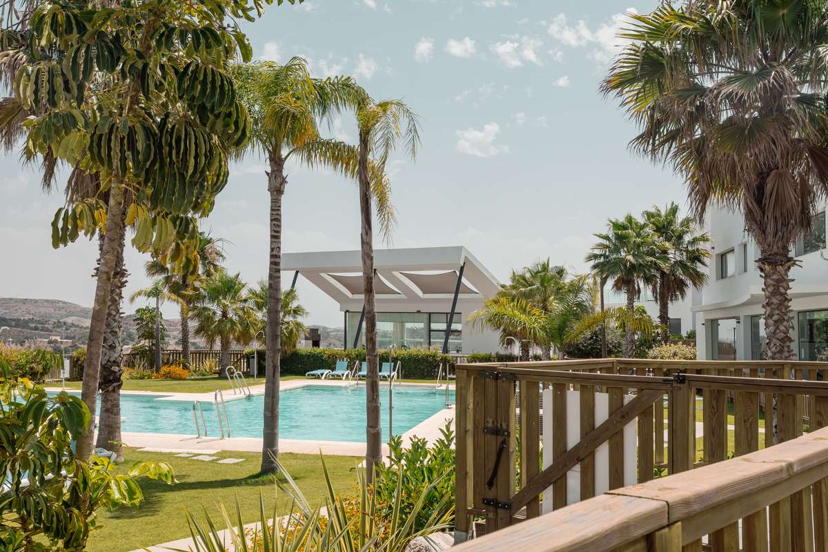Apartamento con terraza en Mijas