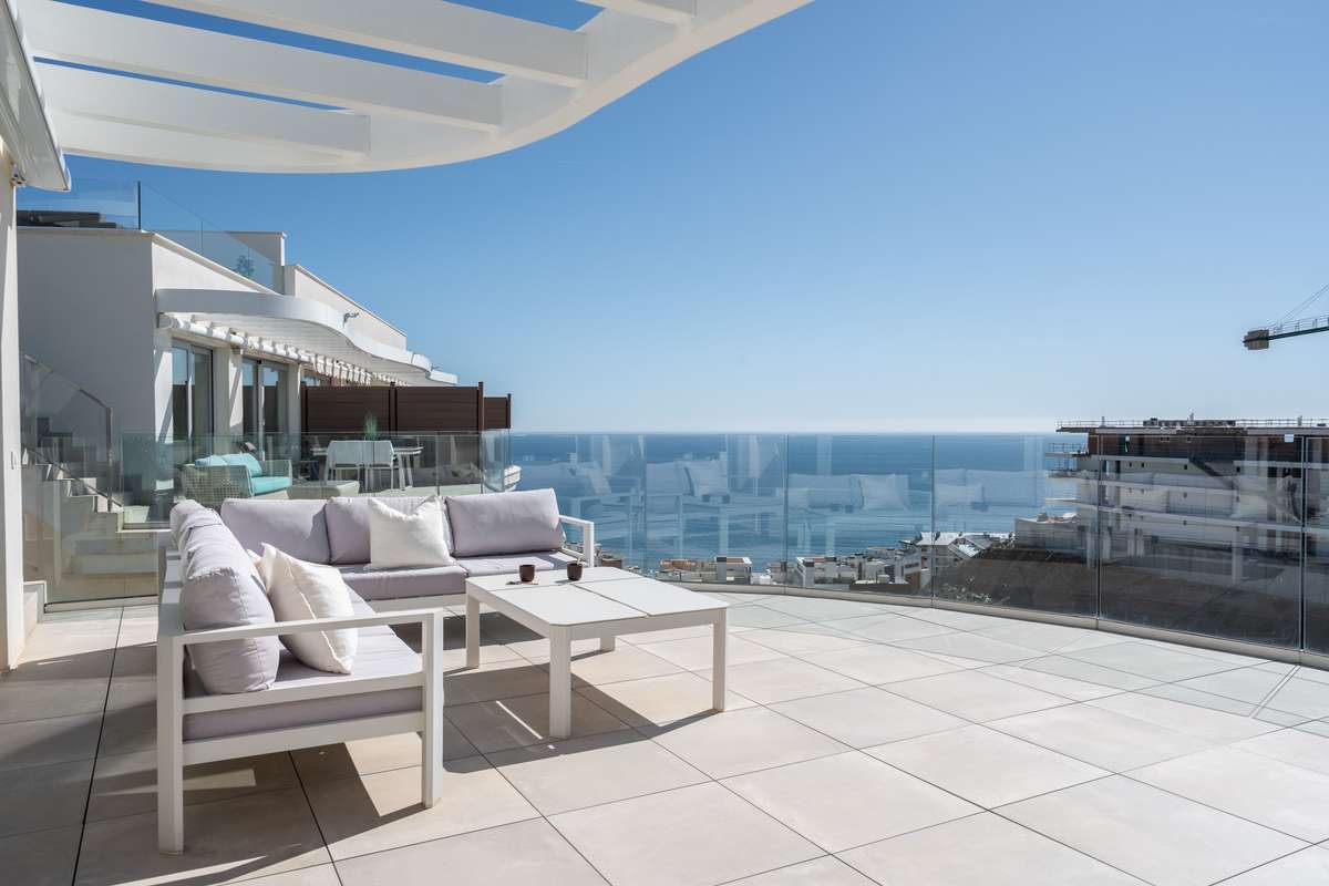 Apartment with sea view in Fuengirola