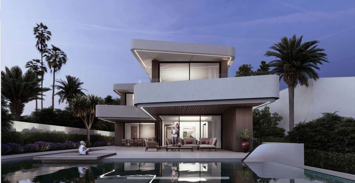 Villa con terraza en Marbella