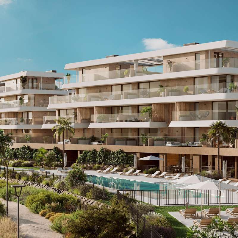 Apartamento cerca del mar en Estepona