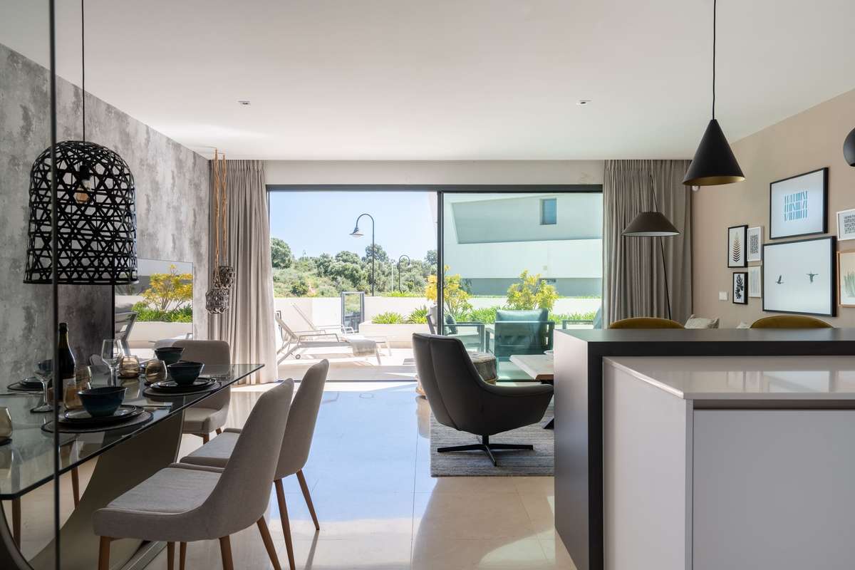 Townhouse with sea view in Mijas