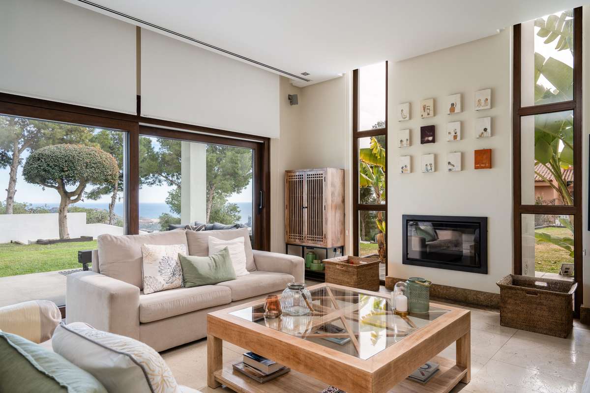 Townhouse with sea view in Malaga