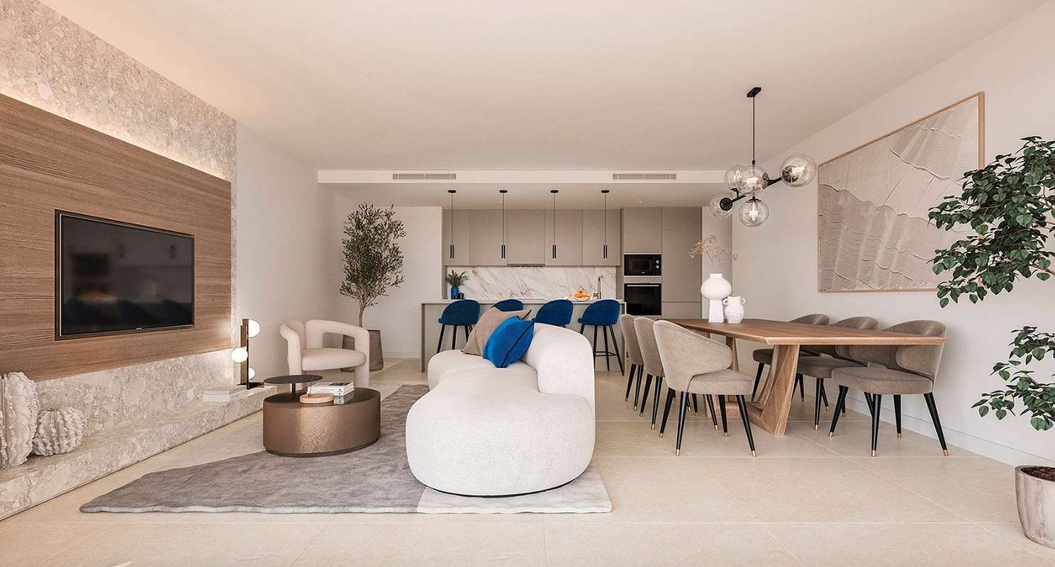 Apartamento con jardín en Estepona