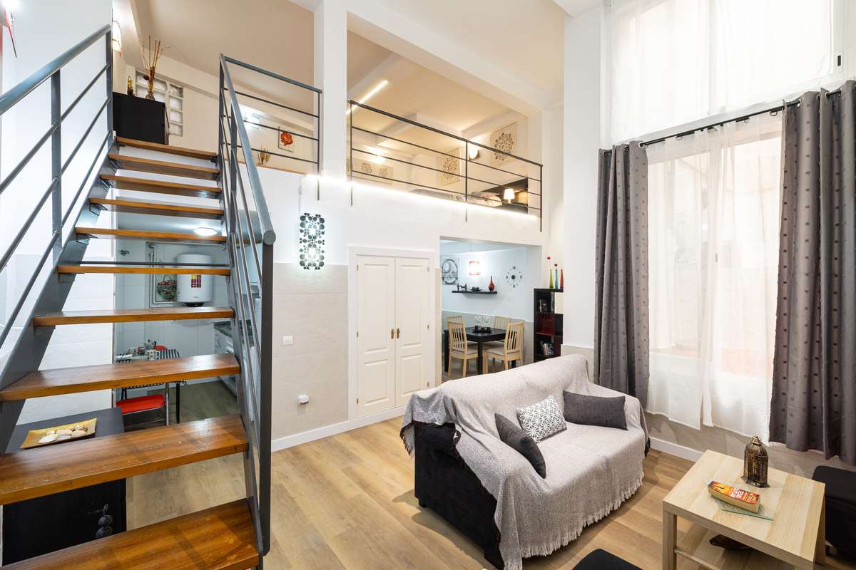 Apartment with patio in Malaga
