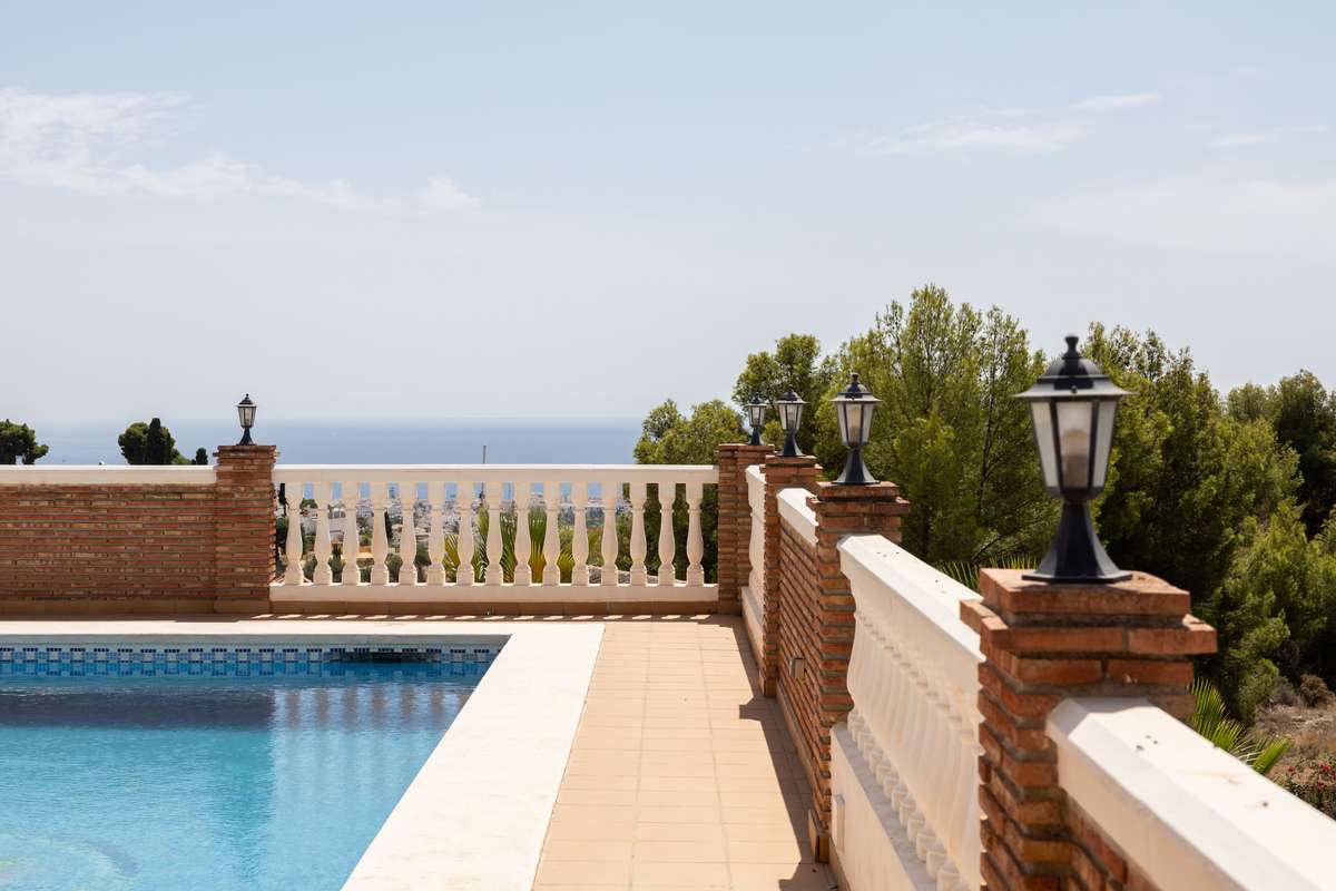 Villa con vistas al mar en Frigiliana