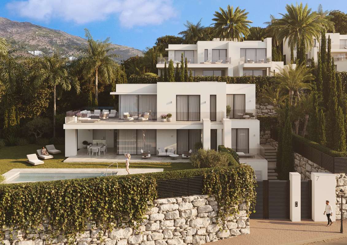 Sea view villa in Mijas