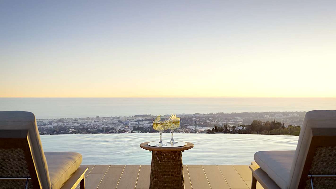 Ático con vistas al mar en Benahavís