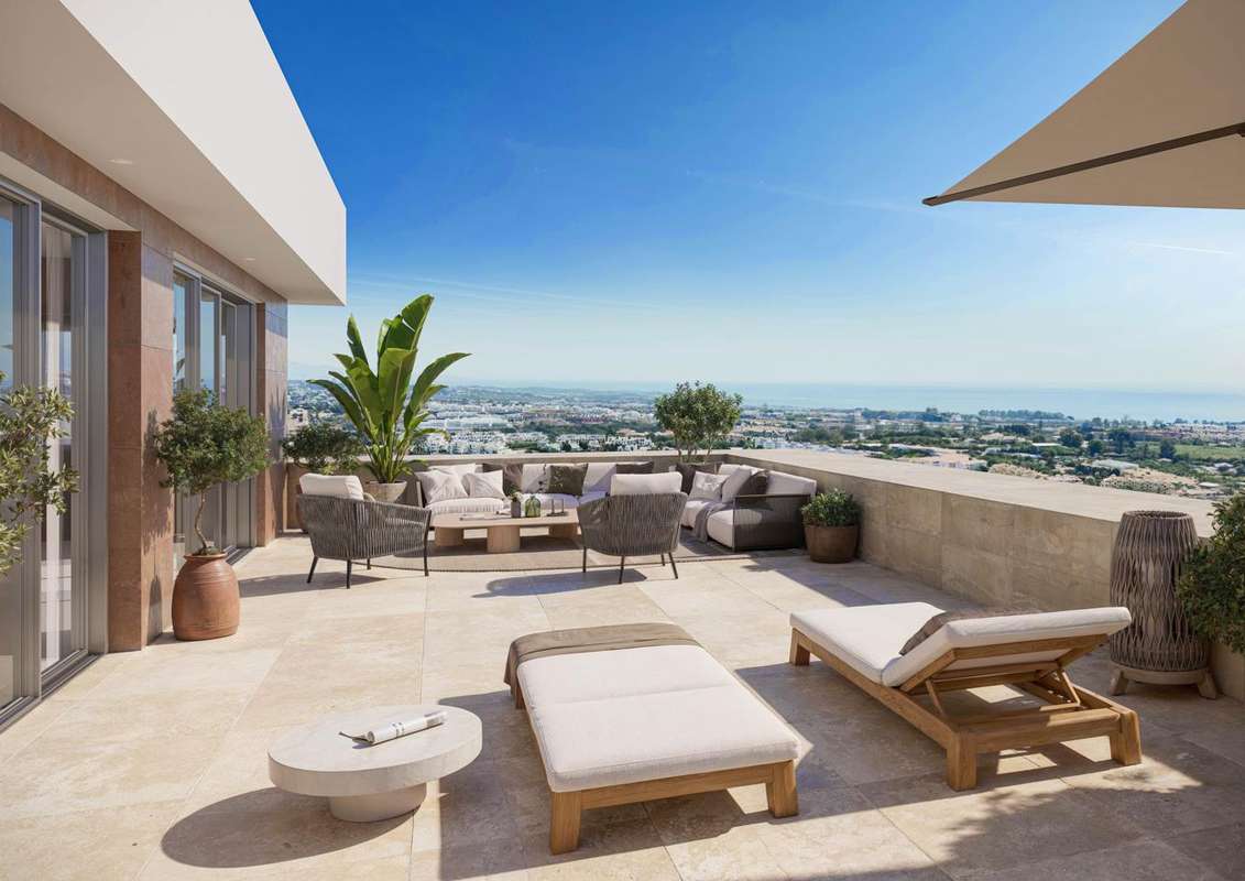 Penthouse of 3 bedrooms