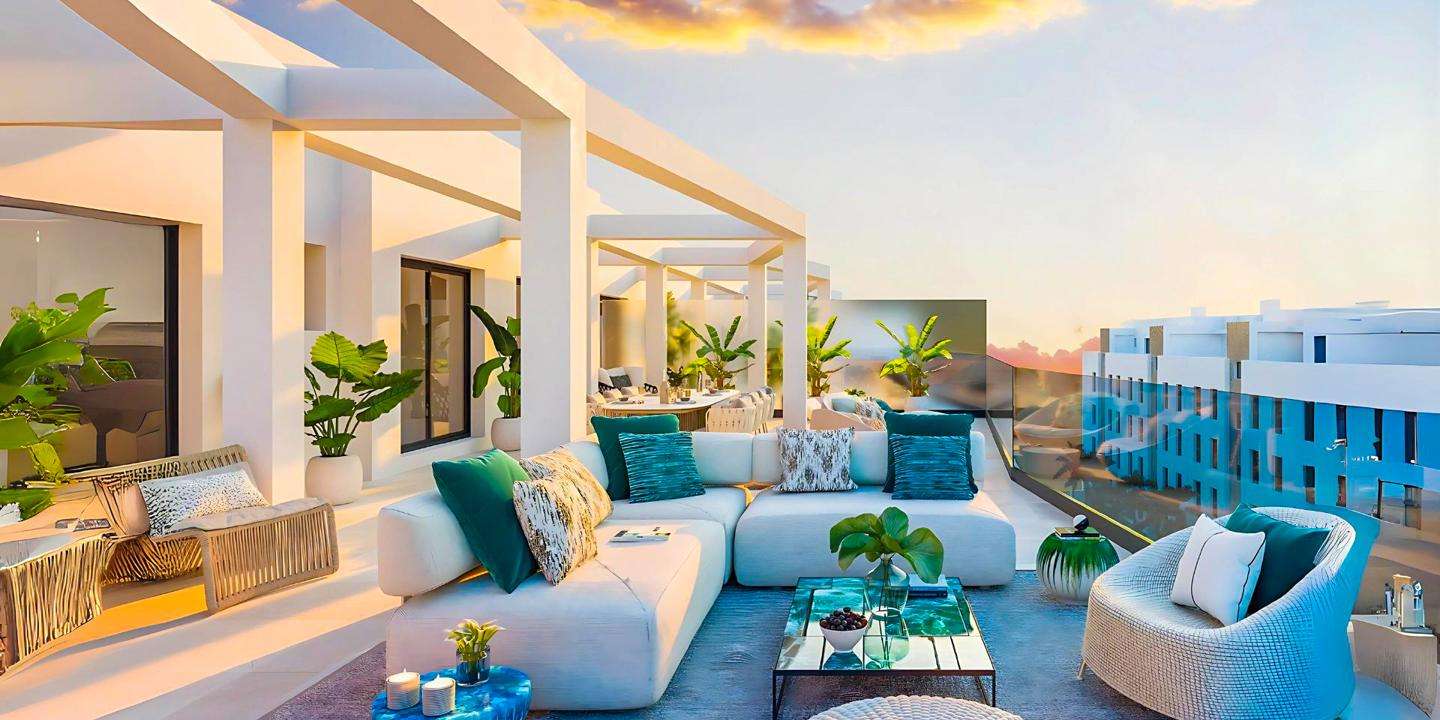 Penthouse of 3 bedrooms