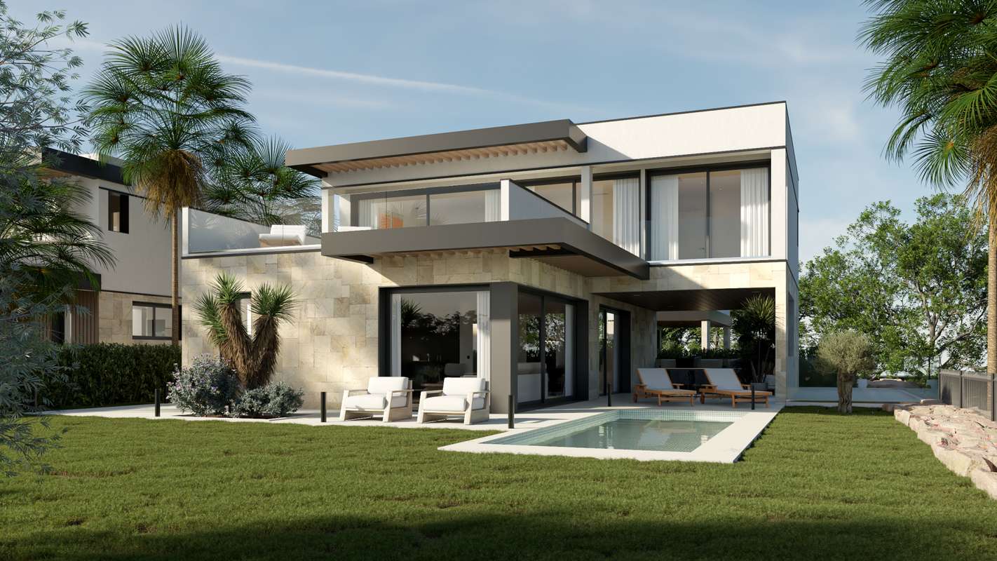 Villa with private pool in Estepona