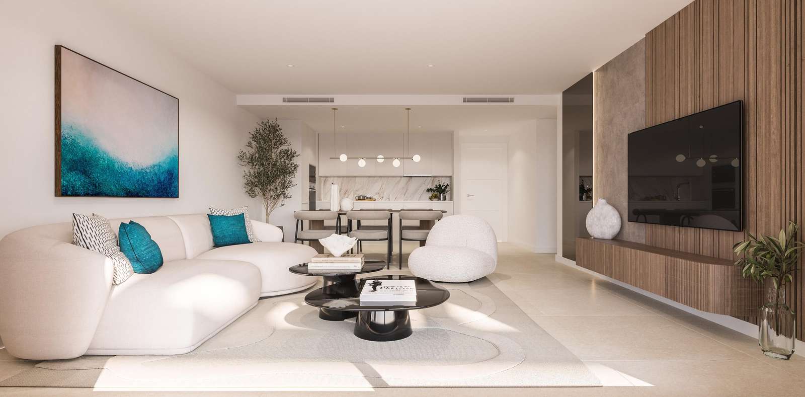 Apartamento con jardín en Estepona