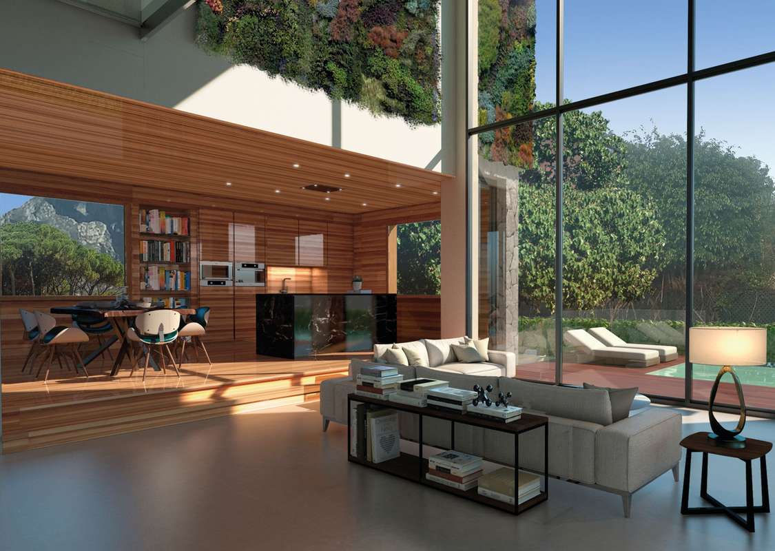 Villa en primera línea de playa en Marbella