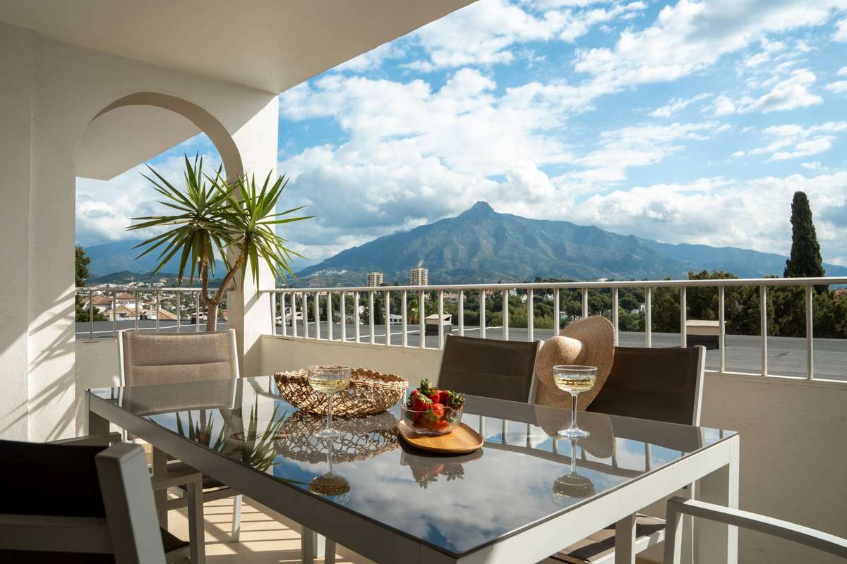 Apartamento con vistas al mar en Marbella