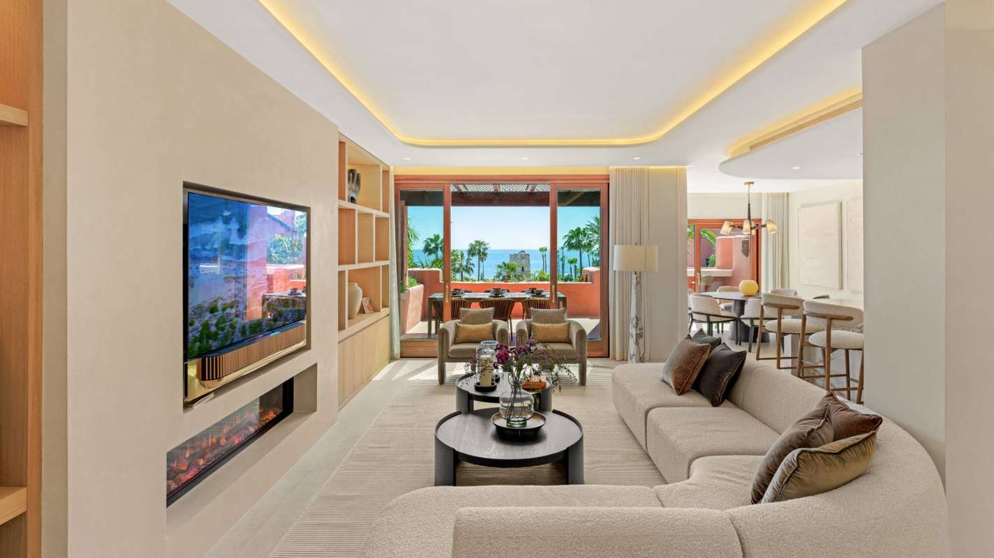 Propiedad con terraza privada en Estepona