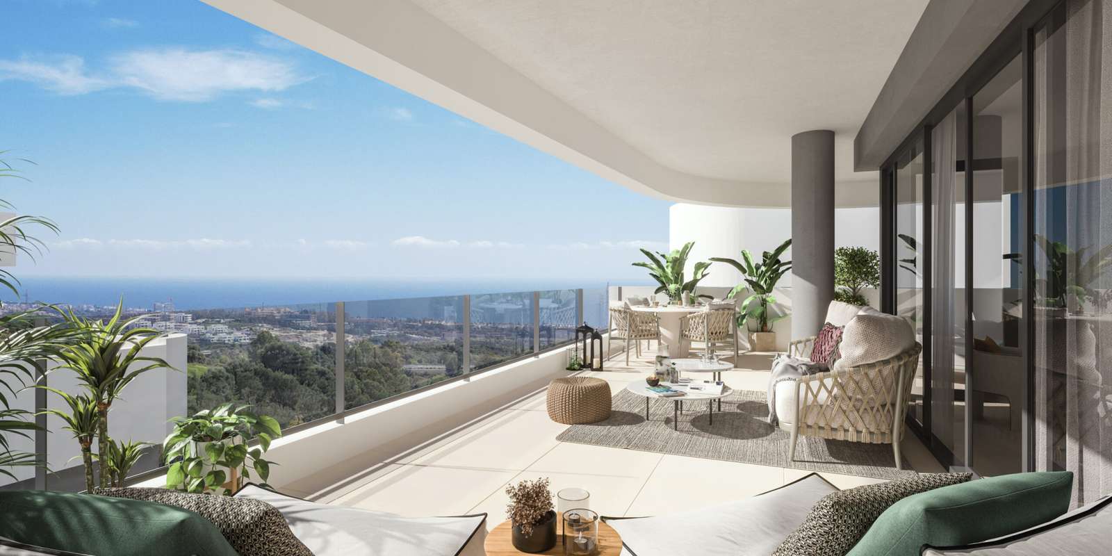Apartamento con piscina privada en Marbella